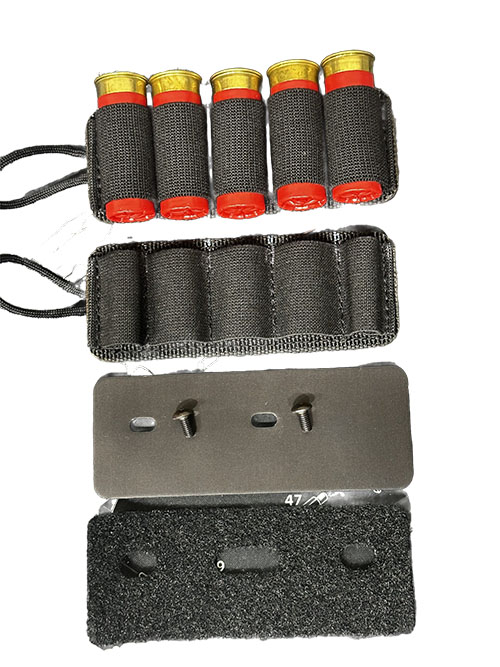 Chisel Machining 5‑Round Quiver erbjuder en kompakt och hållbar lösning för snabb åtkomst till patroner, med en integrerad monteringsplatta och låg vikt.